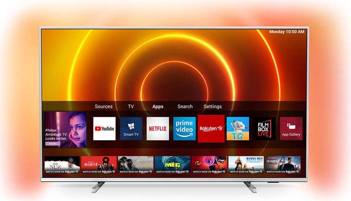 Produktbild Philips 58PUS7855 Ambilight (58", LCD, 4K, 2020)