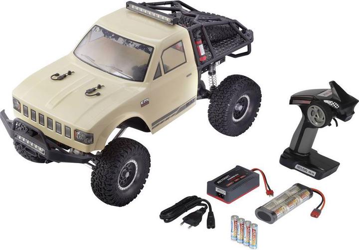 Produktbild Reely RC Modellauto Free Men Extreme Brushed 1:10 Elektro Crawler Allradantrieb (4) 100% RtR 2,4 GHz ink