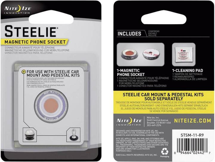 Productafbeelding Nite Ize Steelie Magnetische Gewrichtsbevestiging, klein