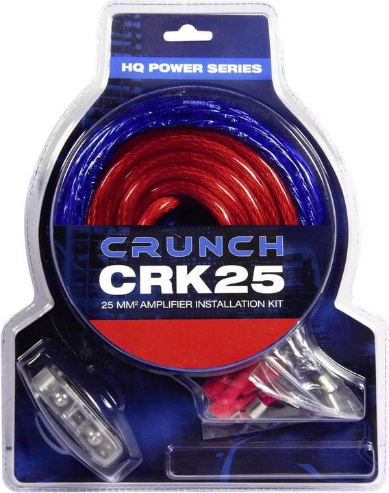 Crunch Endstufen Anschluss Set