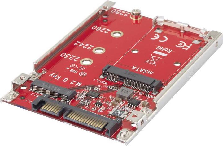 Immagine prodotto Cemon Convertitore d'interfaccia mSATA + M.2 SATA SSD a 2,5" (6,35 cm)