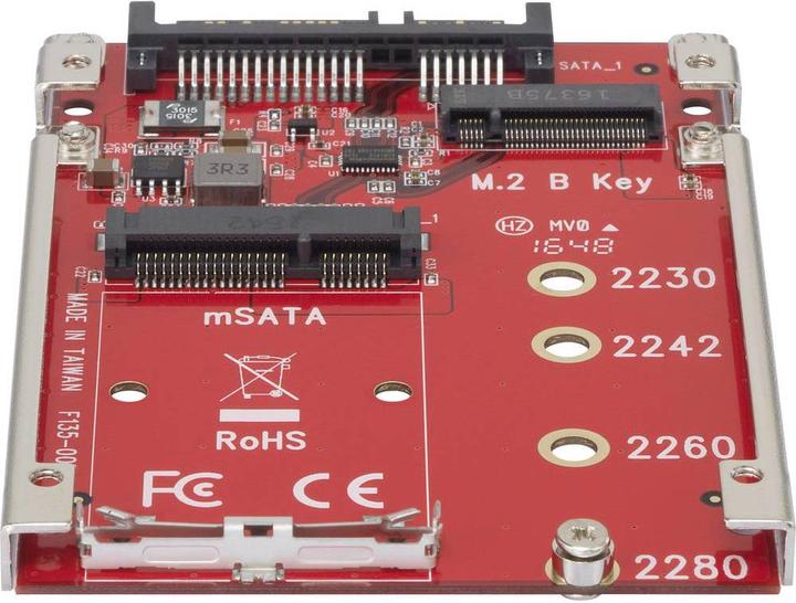 Immagine prodotto Cemon Convertitore d'interfaccia mSATA + M.2 SATA SSD a 2,5" (6,35 cm)