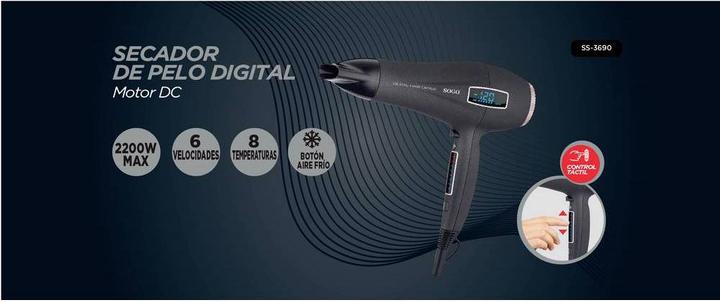 Produktbild Sogo Haartrockner Digital 2200W