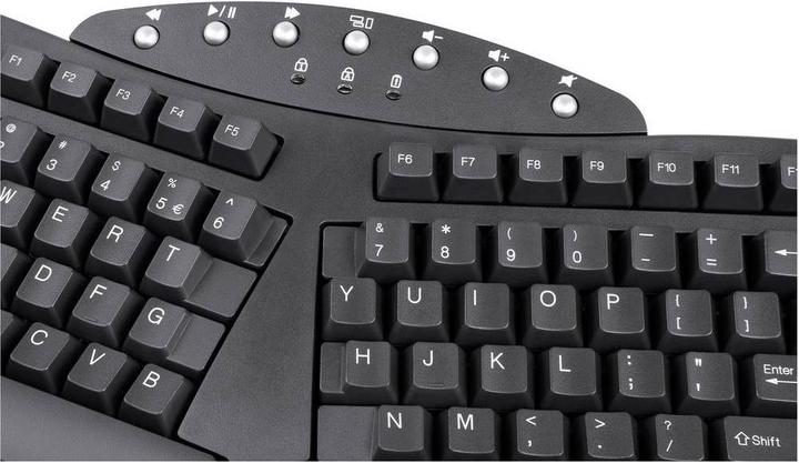 Produktbild Perixx Tastatur PERIBOARD 612BDE Bluetooth® (DE, Kabellos)