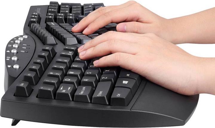 Produktbild Perixx Tastatur PERIBOARD 612BDE Bluetooth® (DE, Kabellos)
