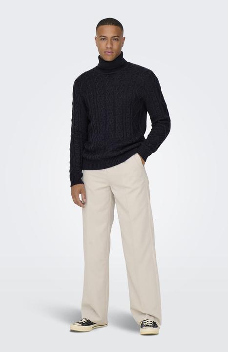 Produktbild Only & Sons Strukturstrick Strickpullover (XS)
