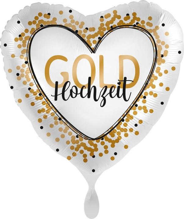 Produktbild Premioloon Goldene Hochzeit 50 Jahre Ballon