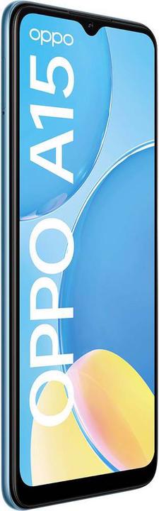 Actual product image OPPO A15 (32 GB, Mystery Blue, 6.52", Dual SIM, 13 Mpx, 4G)