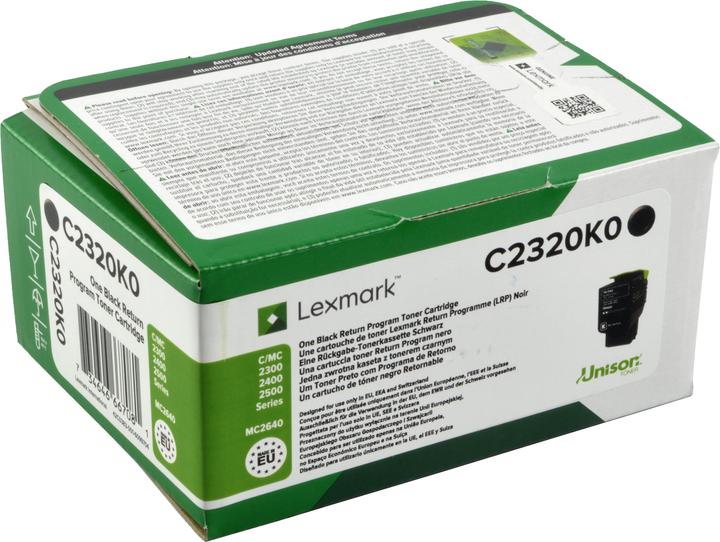 Productafbeelding Lexmark C2320K0 (BK)