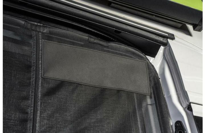 Actual product image VanQuito Mosquito net with sliding doors, right