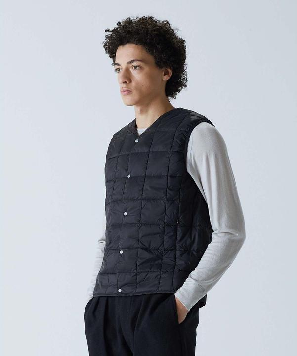 Actual product image Taion Basic button-down v-neck inner jacket (XXL)