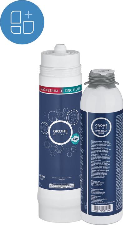 Actual product image Grohe Magnesium and zinc filter BLUE (1 x)