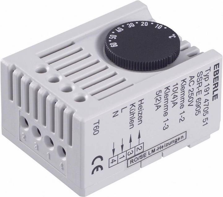 Produktbild Eberle Controls Schaltschrankheizungs stat Schaltschrank Temperaturregler SSR E 6905