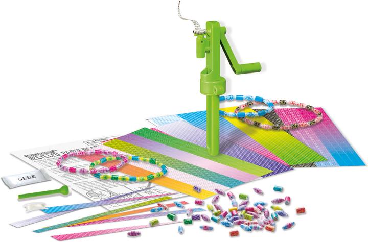 Actual product image 4M Recycled paper beads - Green Creativity