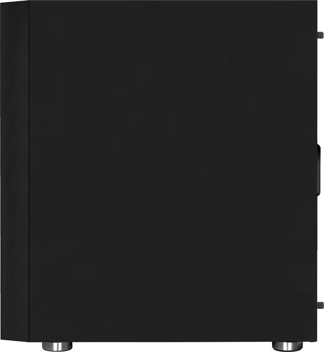 Produktbild AeroCool Quartz Red Midi-Tower - schwarz Window (ATX, mATX, Mini-ITX)