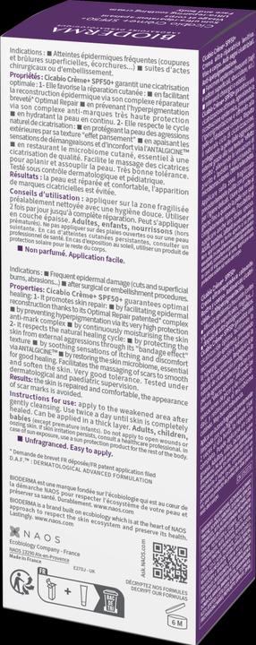 Immagine prodotto Bioderma Cicabio (Crema solare viso, SPF 50+, 30 ml, 48 g)