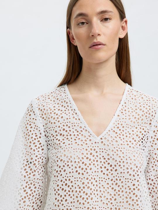 Immagine prodotto Selected Femme Broderie Anglaise Crop Top (36)