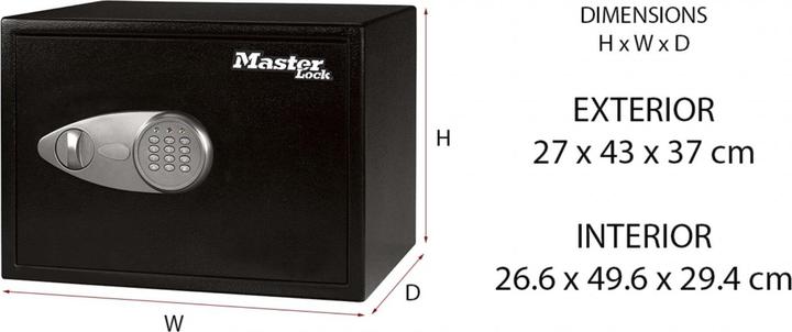 Actual product image Master Lock X125ml (33.30 l)