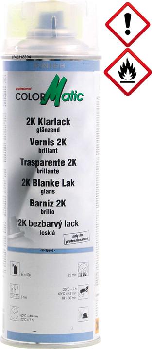 Image du produit Dupli-Color colormatic 2k vernis brillant 500ml hi-speed
