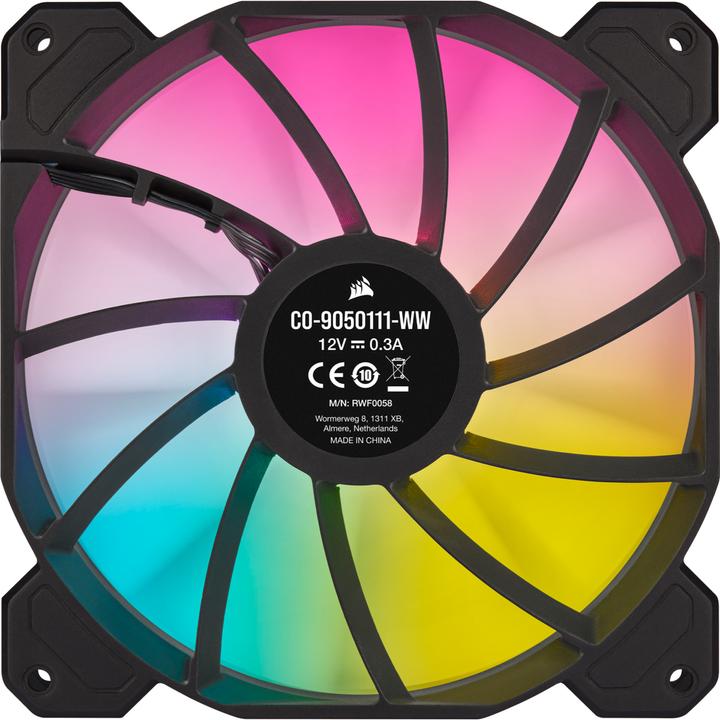 Produktbild Corsair SP140 RGB Elite Dual Node C (140 mm, 2 x)