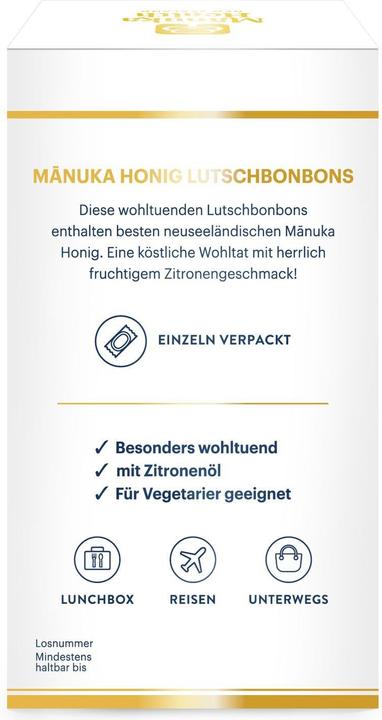 Nährwerte und Zutaten Manuka Health MGO 400+ Manuka (1 Stück, Pulver, 100 g)