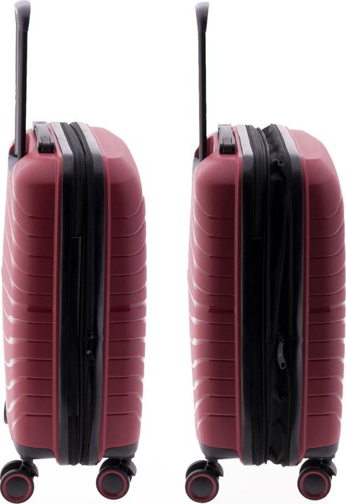 Immagine prodotto Wüsthof 3400 Carrello cabina a 4 ruote da 55 cm con ripiegamento elastico (36 l, Bagaglio a mano (fino a 50 litri))