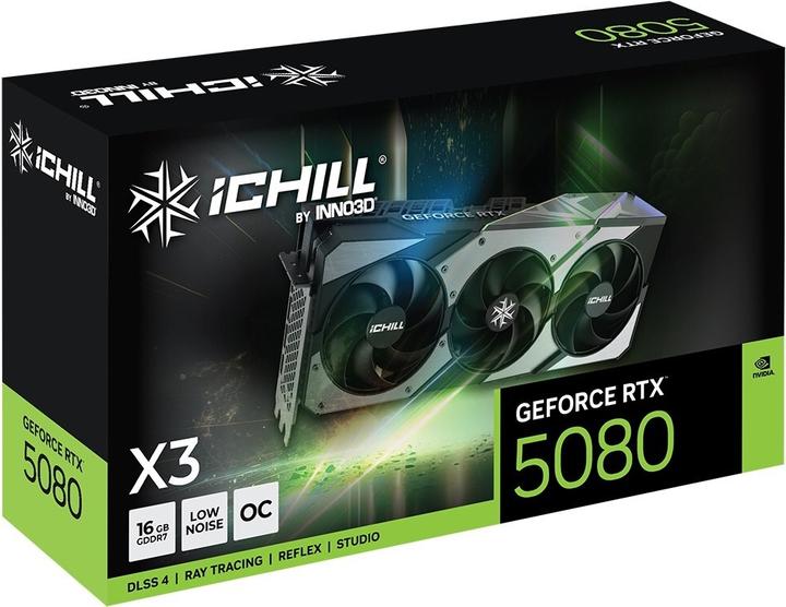 Produktbild Inno3D GeForce RTX 5080 iCHILL X3 (16 GB)