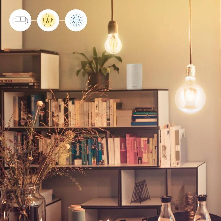 Produktbild WiZ LED Leuchtmittel Filament G95 E27 Clear (E27, 6.50 W, 810 lm, 1 x, E)