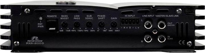 Image du produit Renegade Amplificateur de puissance numérique 4 canaux Monoblock (Amplificateur 4 canaux)