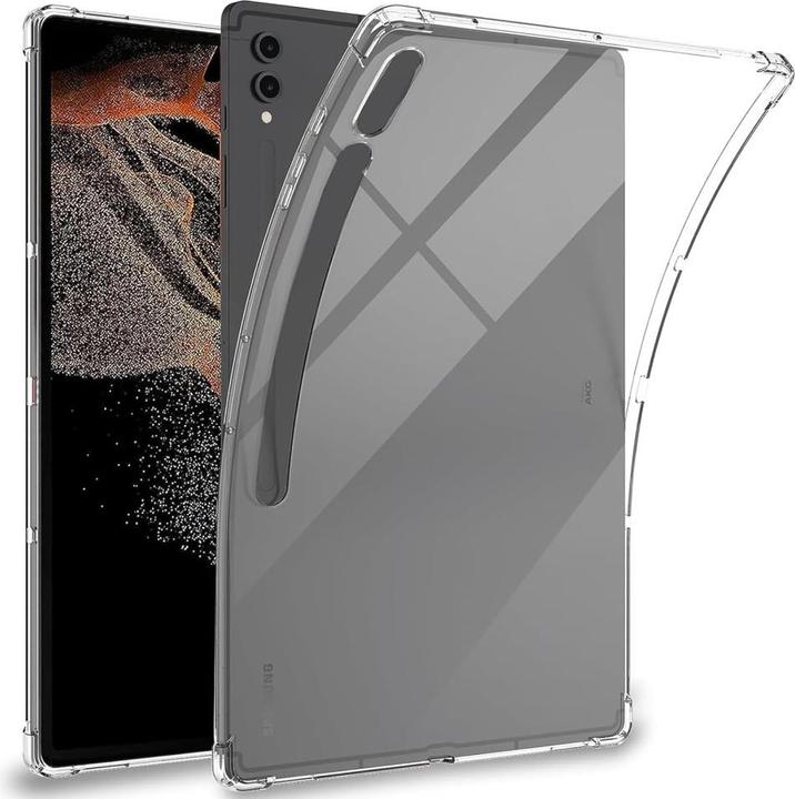 Produktbild Screenguard Samsung Galaxy Tab S9 Ultra Hülle Crystal Soft Airbag Bumper (Galaxy Tab S9 Ultra)