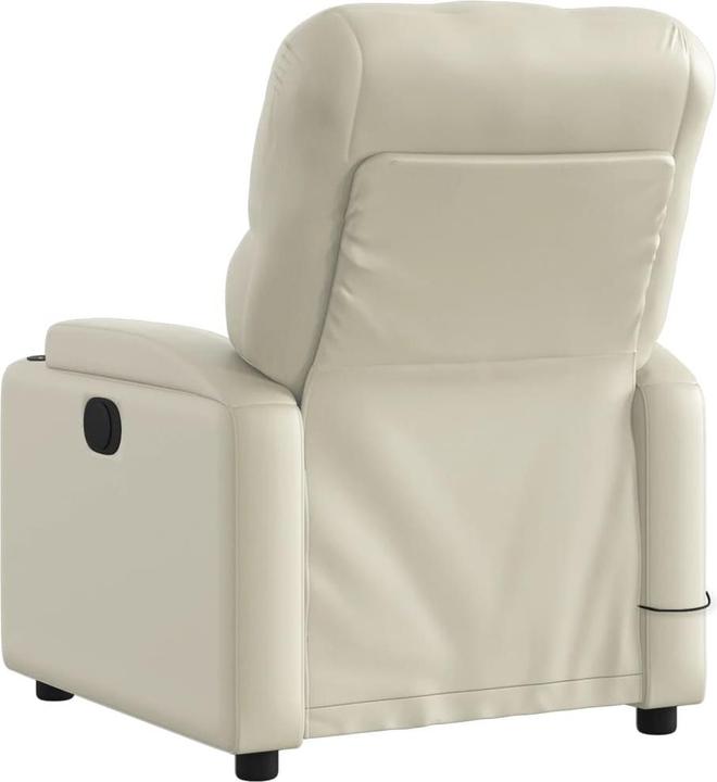 Immagine prodotto VidaXL Sedia da massaggio in similpelle crema, colore: crema, materiale