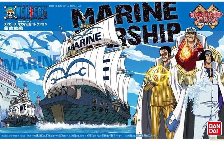 Image du produit Bandai One Piece – Grand Ship Collection Marine Warship #07