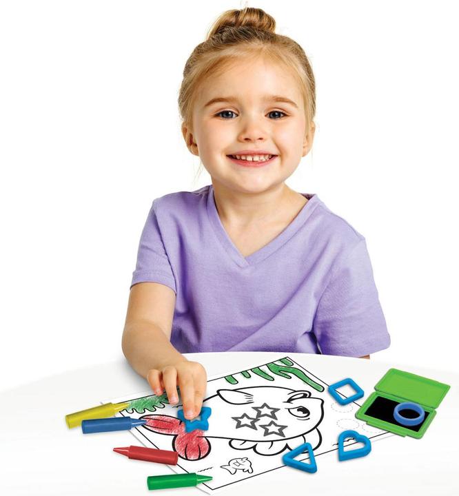 Actual product image Crayola Mini Kids My First stamp set