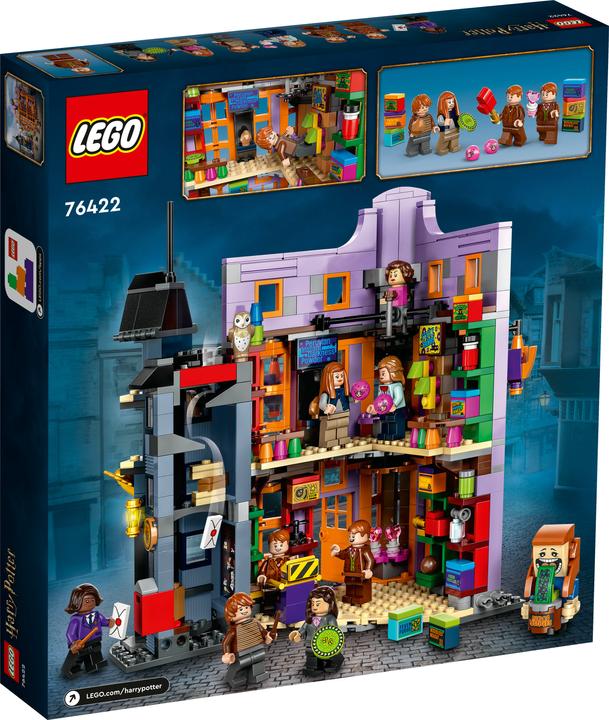 Produktbild LEGO Winkelgasse: Weasleys Zauberhafte Zauberscherze (76422, LEGO Harry Potter)