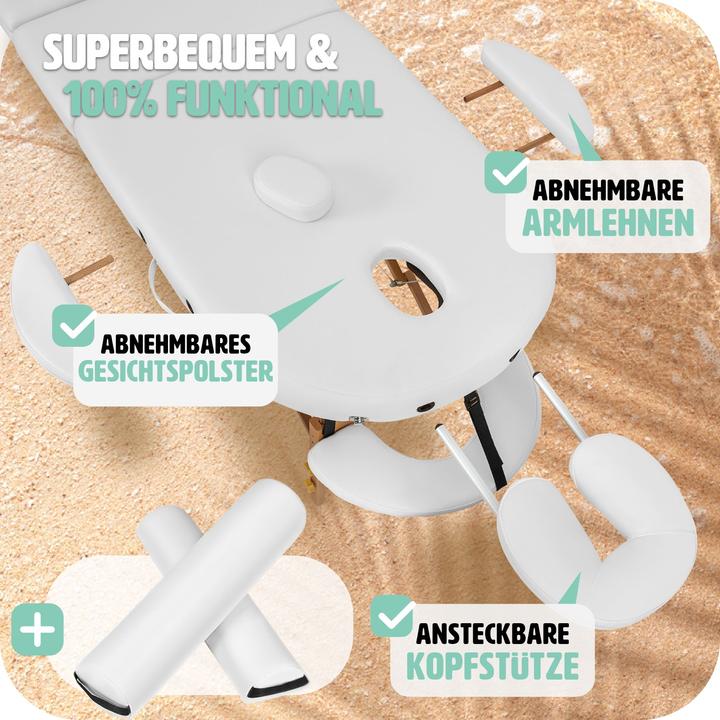 Produktbild tectake Massageliege oval