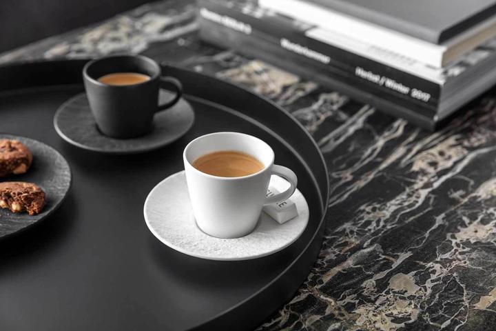 Produktbild Villeroy & Boch Espressotasse mit Untertasse Manufacture Rock blanc (60 ml, 1 x)