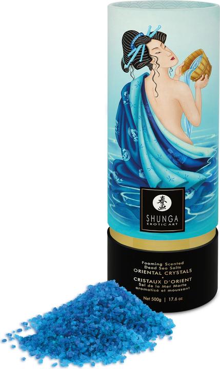 Actual product image Baci Shunga - Oriental Crystals Bath Salts - Ocean Temptations - 500 gram (Bath pearls)