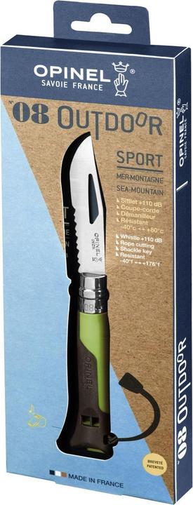 Actual product image Opinel Outdoor N°08 (8.50 cm)