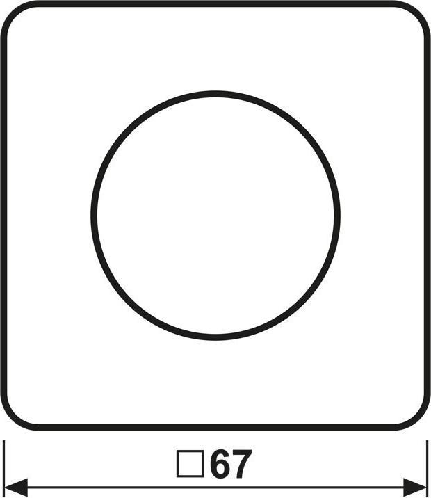 Immagine prodotto JUNG Coperchio con manopola CD1740