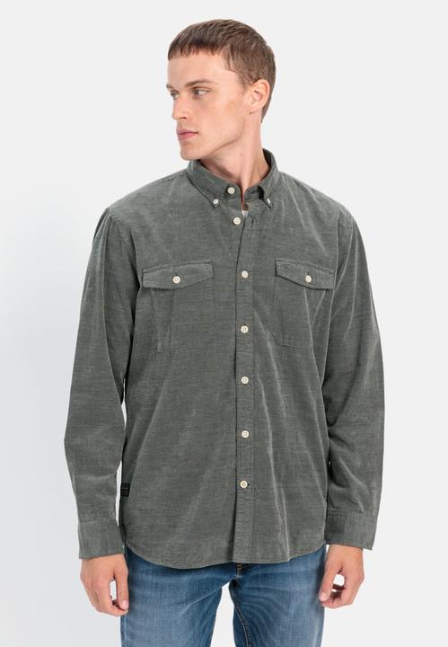 Immagine prodotto Camel Active Camicia a maniche lunghe regular fit in velluto a coste (6XL)