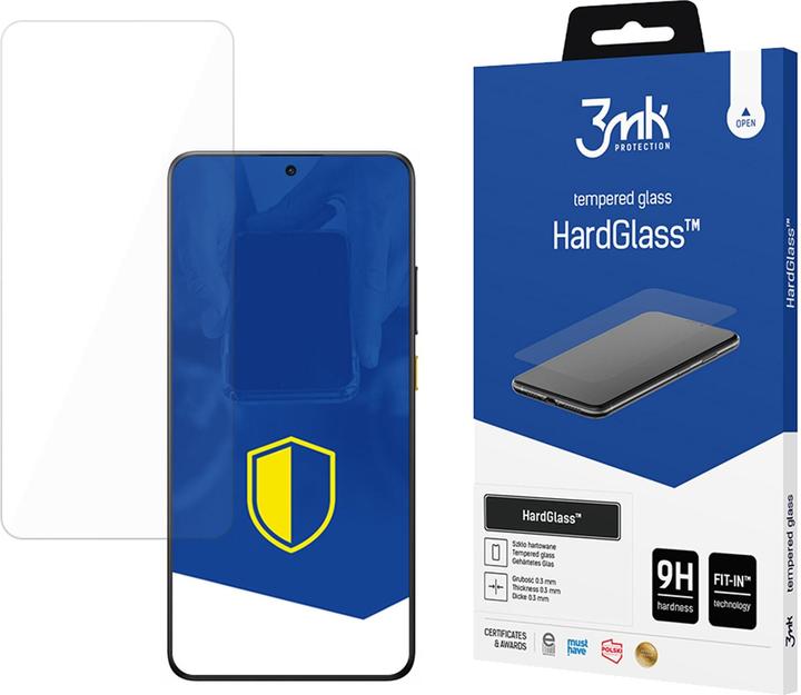 Immagine prodotto 3MK Vetro temperato HardGlass per Xiaomi Poco X7 Pro (Xiaomi Poco X7 Pro)