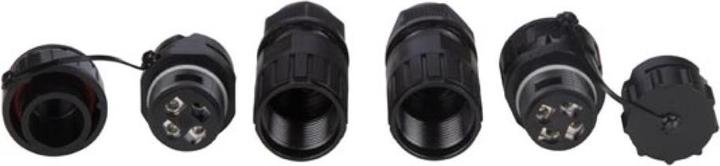 Actual product image Velleman 4P CABLE MOUNT - WATERPROOF IP68 - 16A 230V M+ F (1 set)