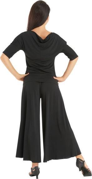 Image du produit Rumpf Débardeur de danse simple pour femmes avec décolleté en cascade (S)