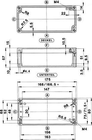 Produktbild Bernstein 1170000000 (Gehäuse)