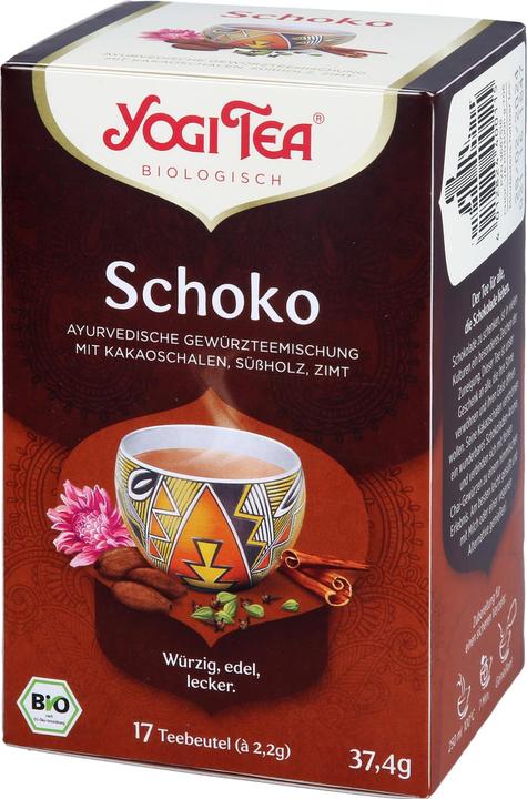 Produktbild Yogi Tea Schoko ayurvedische Gewürzteemischung, 17 St. Filterbeutel (37.40 g)