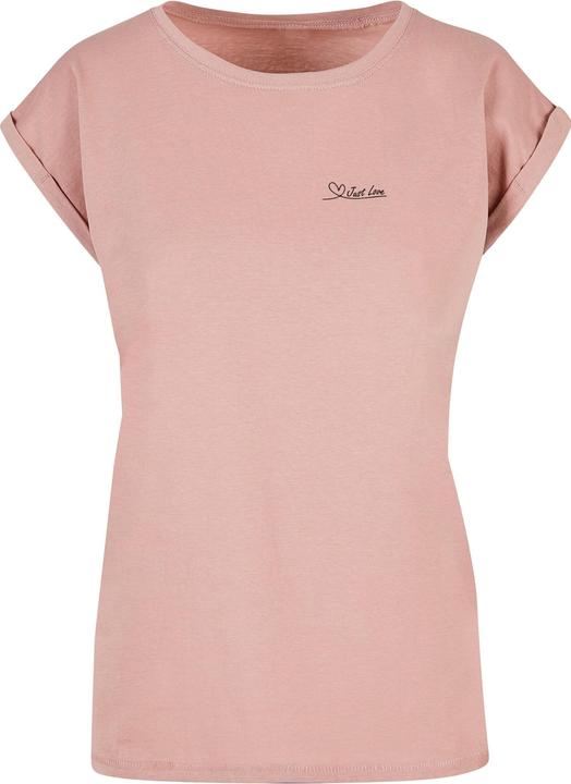Actual product image Merchcode Ladies Just love Extended Shoulder Tee - 116533 (XS)