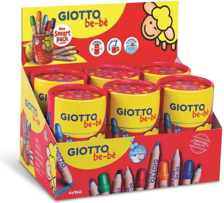 Immagine prodotto FILA Barattolo Giotto Belbebe 10 Matitoni (10 colori, 10 x)