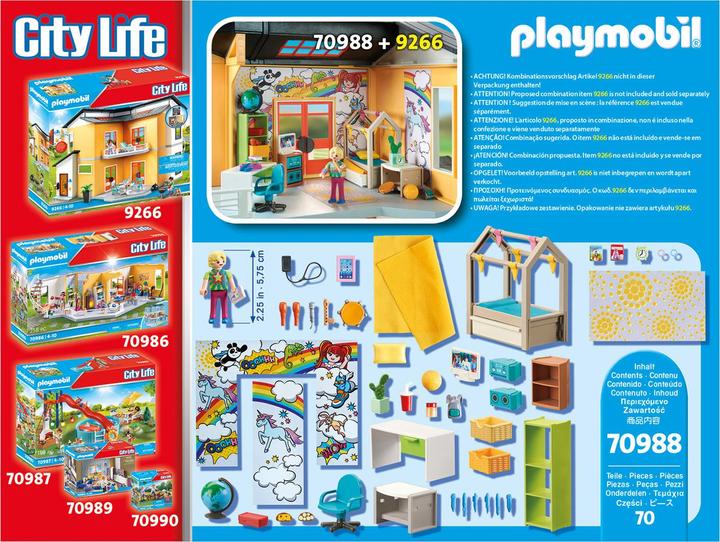 Produktbild Playmobil Jugendzimmer (70988, Playmobil City Life)