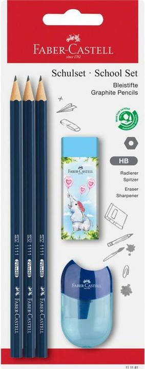 Produktbild Faber-Castell Schulset (HB, 3 x)