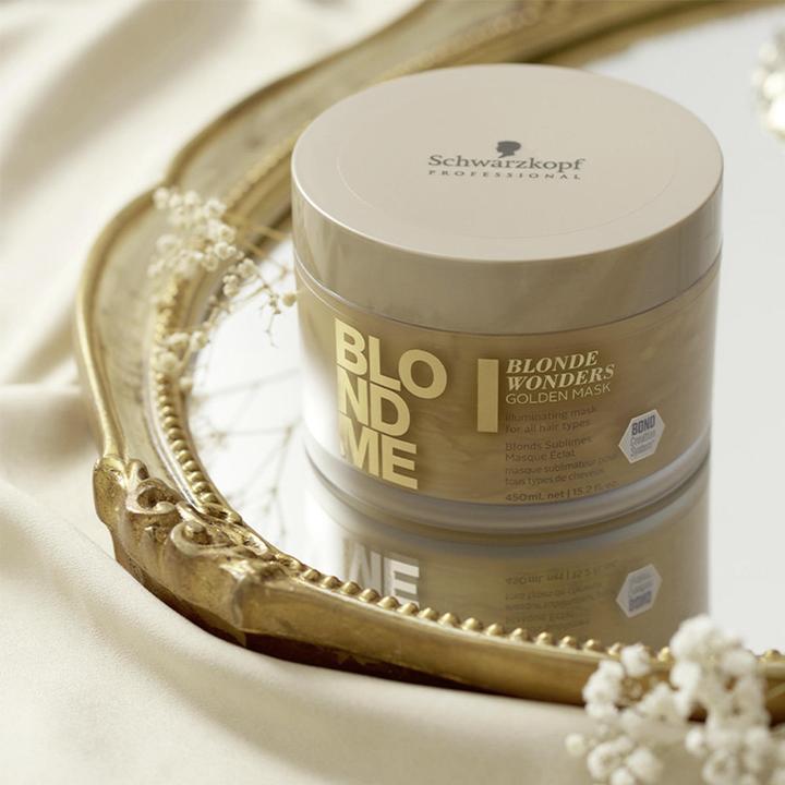 Produktbild Schwarzkopf Blondme - Blonde Wonders Golden Mask (450 ml)